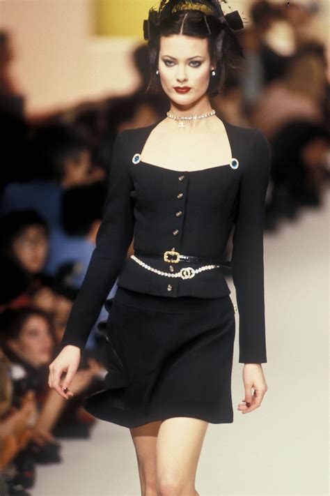 chanel 90s runway|chanel vintage runway.